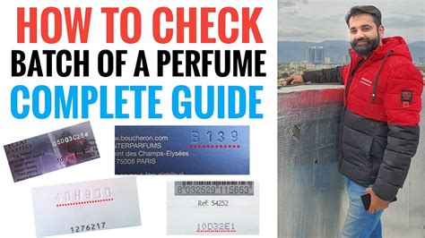 check perfume barcode|how to check batch number.